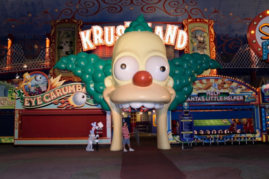 Krustyland entrance at Universal