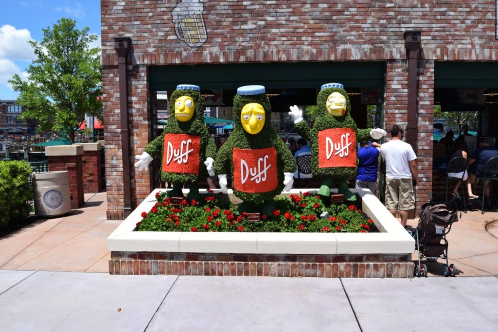 Duff mascots