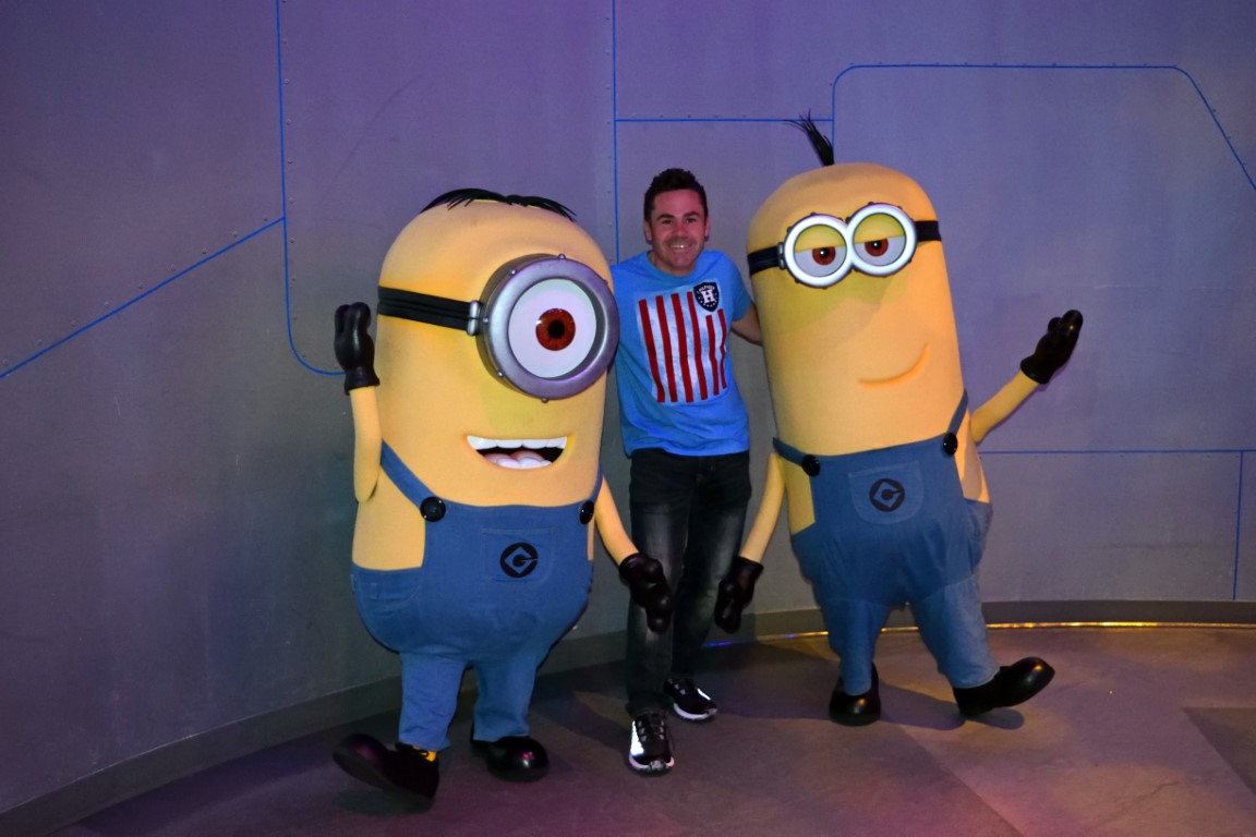 Me with the Minions in Universal Studios Orlando