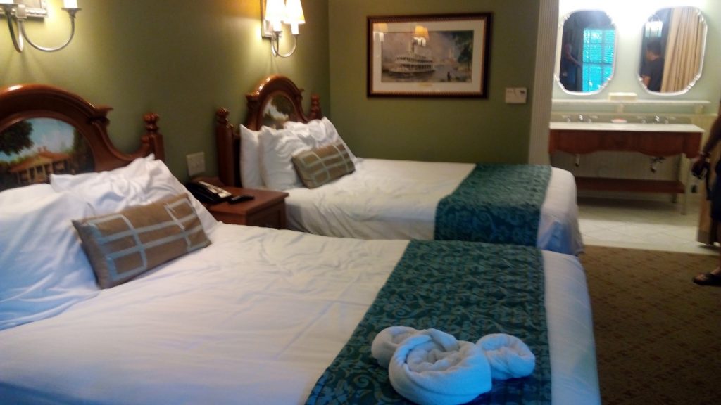 Bedroom in Port Orleans Riverside