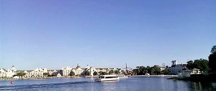 View of the Boardwalk Epcot during the day