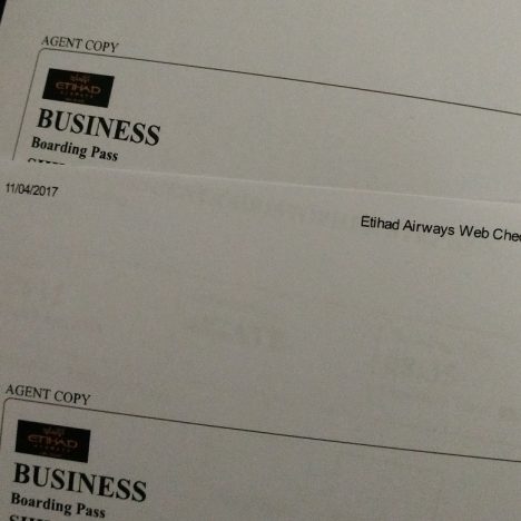 And we’re off: Etihad Business Class Review