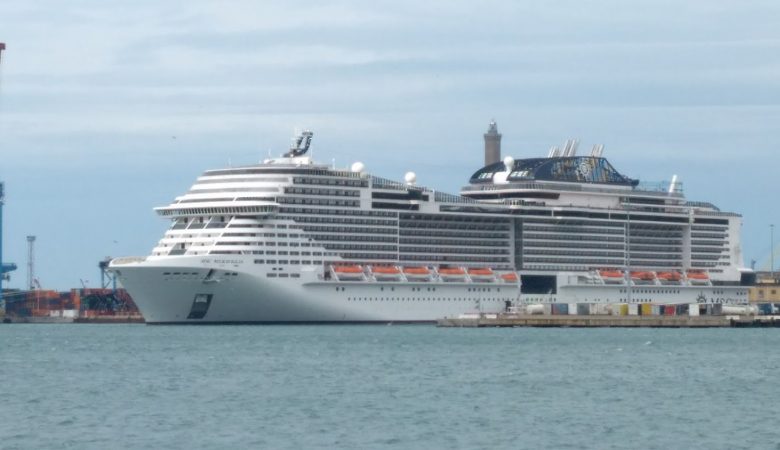 Embarkation in Genoa