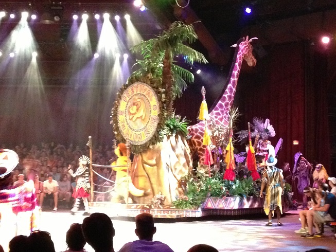 Lion King show at Animal Kingdom