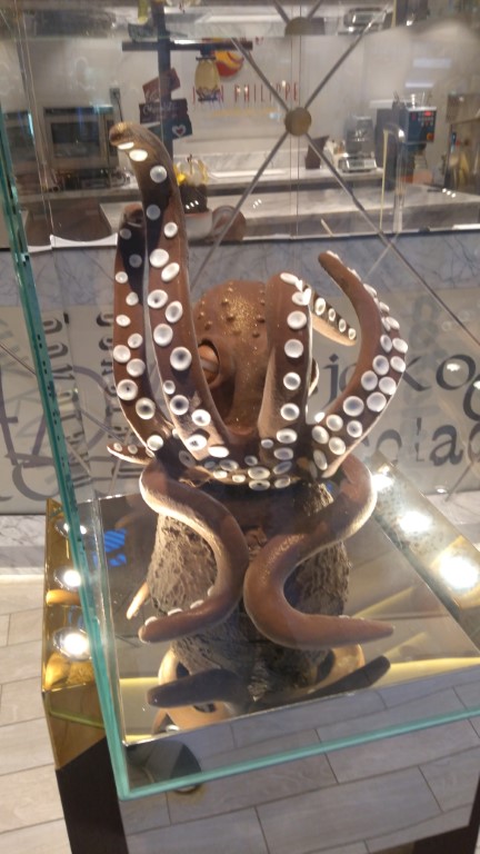 Chocolate shop and restaurant on MSC Meraviglia