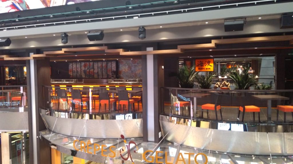 Restaurant on MSC Meraviglia