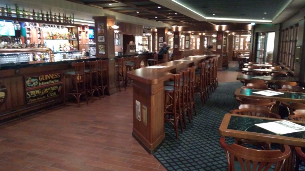 Masters of the Sea Pub inside on MSC Meraviglia