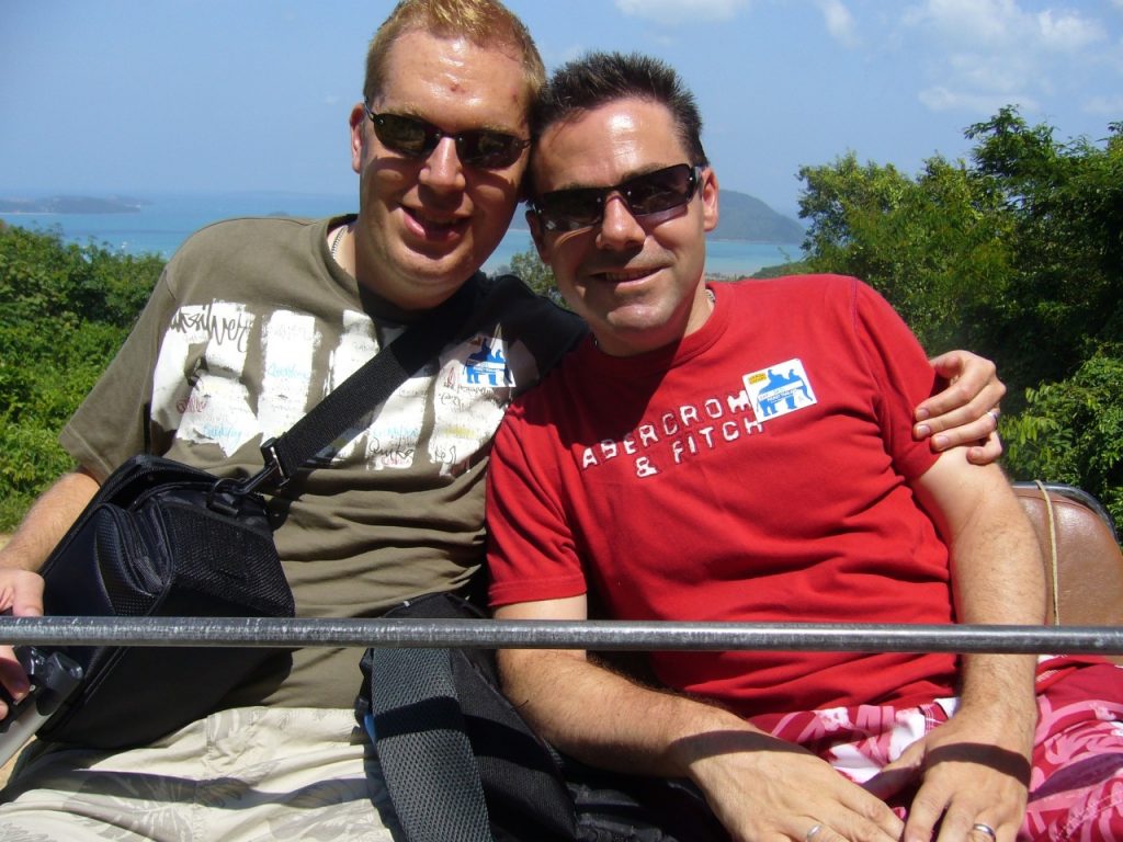 Me and Chris in Thailand