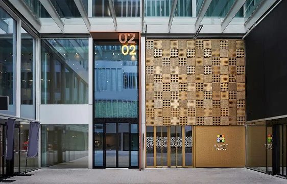 Entrance to Hyatt Place