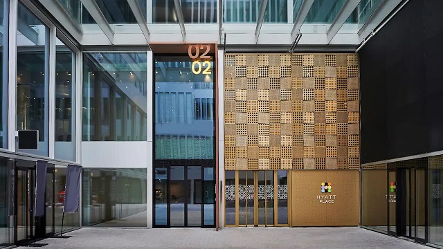 Entrance to Hyatt Place