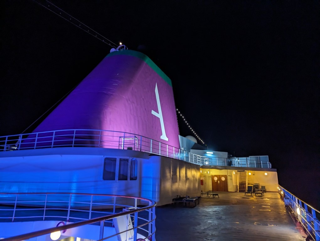 Ambassador Ambition at night