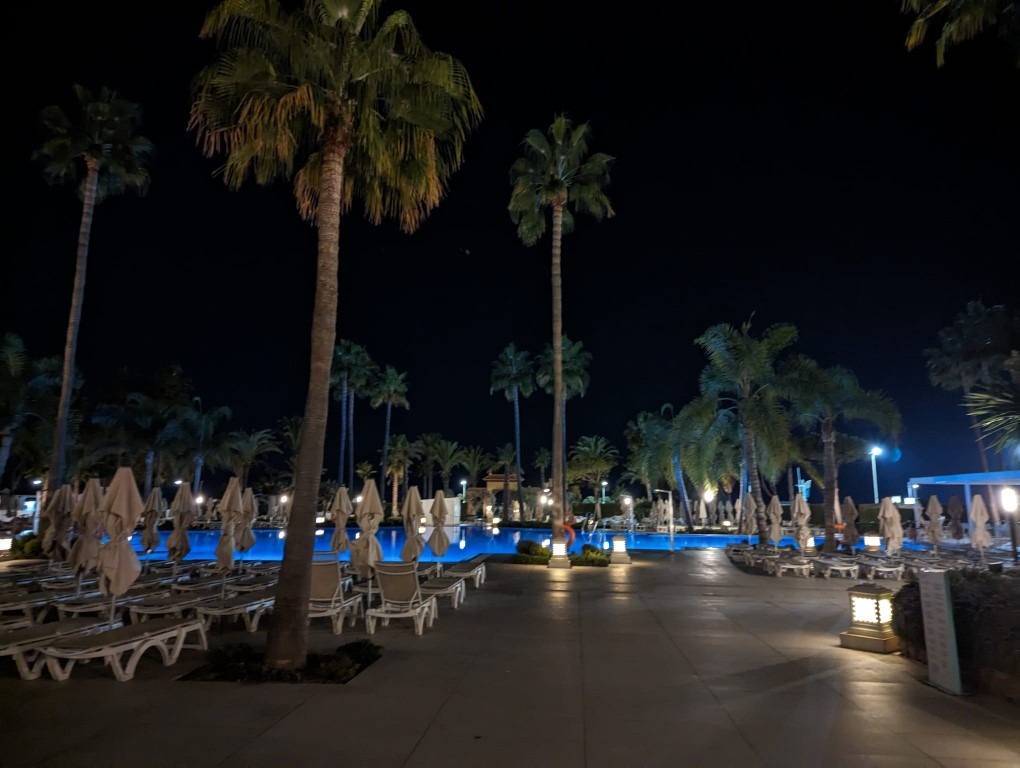 Iberostar Malaga Playa at night