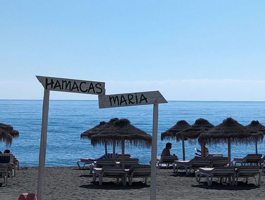 Beach at Torrox Costa