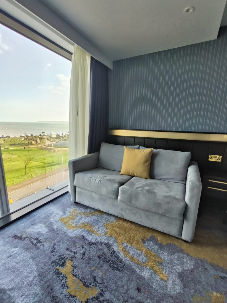 Sofa in room
