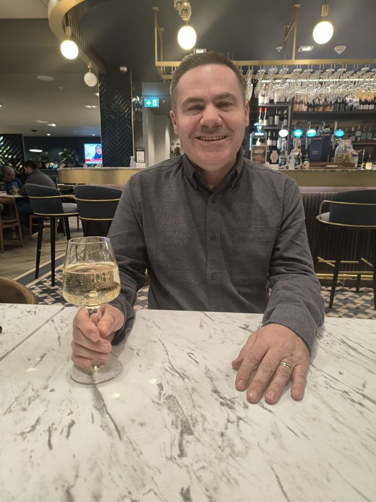 Me in the Mercure Paignton Bar