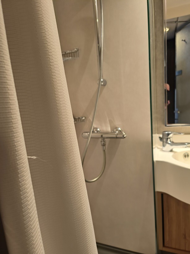 Azamara Pursuit Balcony Cabin Bathroom