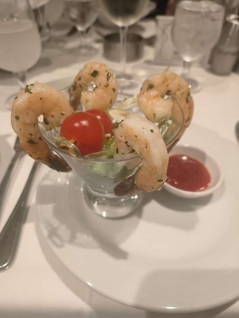 Prawn cocktail starter