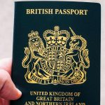 Travelling to Europe - UK passport