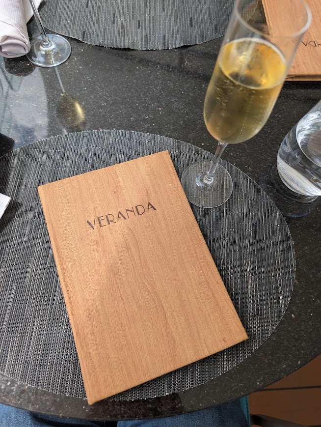 Windstar Star Pride Veranda menu